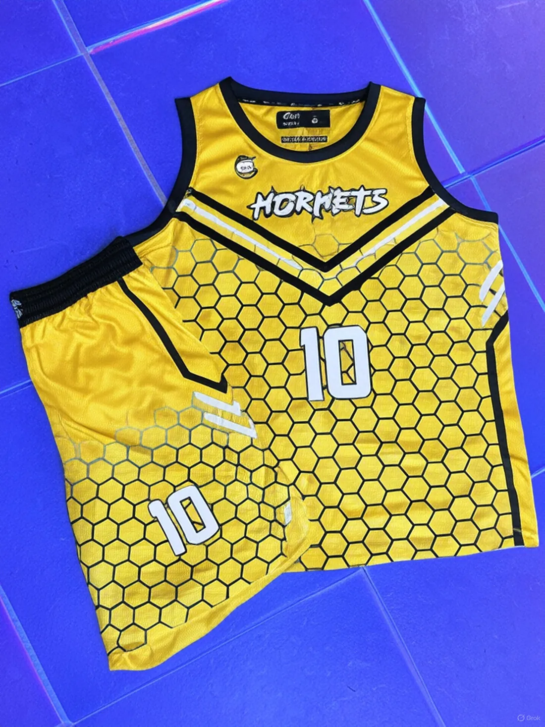 Hornets Custom Basketball Uniform